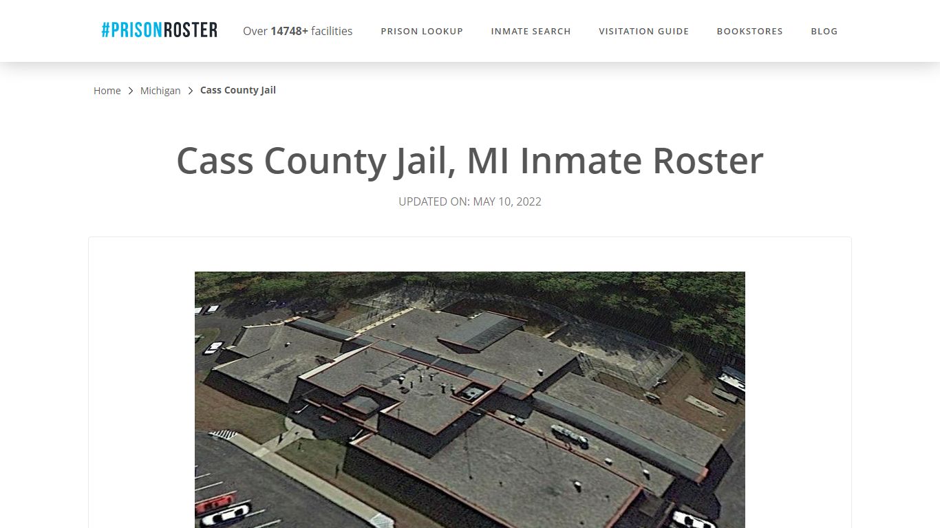 Cass County Jail, MI Inmate Roster